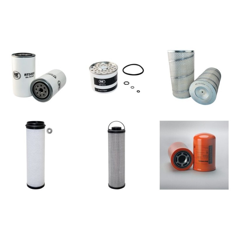Filter Kit for John Deere Forwarder/Timberjack1210B with Perkins 1006-6T Engine