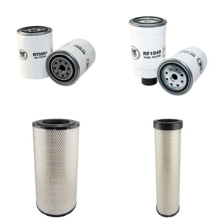 JOHN DEERE FORWARDER/TIMBERJACK 1410 Filter Service Kit Air Oil Fuel Filters w/Perkins 1006.60 TW Eng.