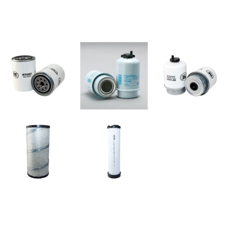 Caterpillar TH83 Filter Service Kit - Air - Oil - Fuel Filters