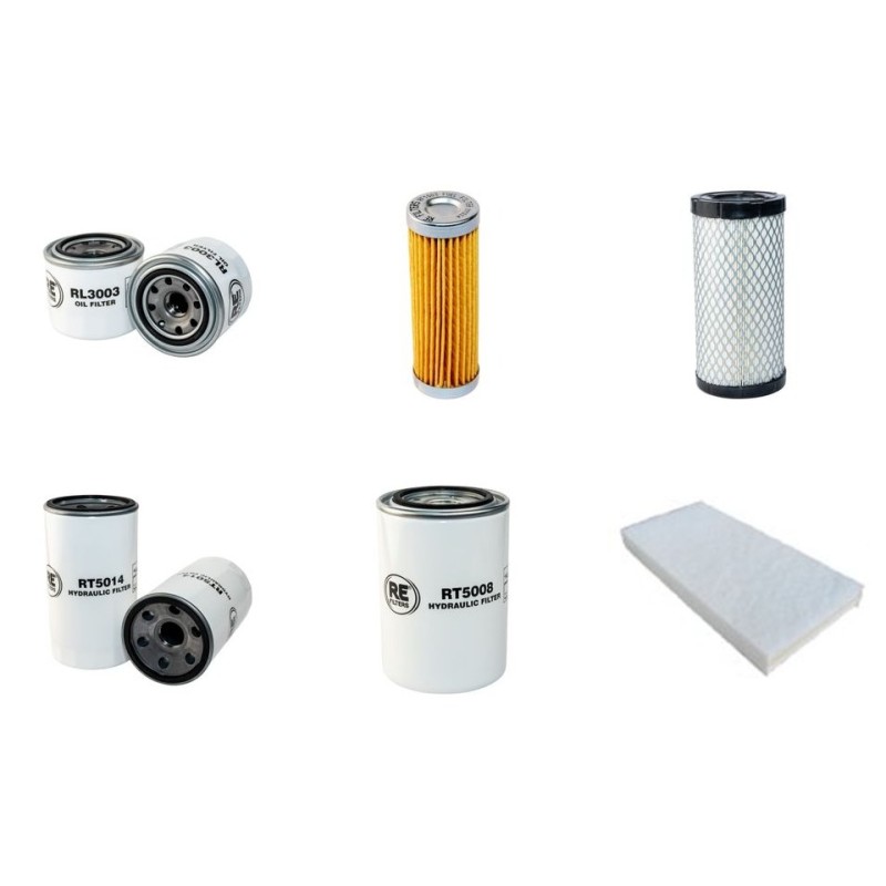 KIOTI CK 22 (HST) Filter Service Kit w/Deadong 3C093A Eng.