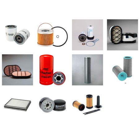 Filter Kit for Komatsu FOREST 931.1 with SISU 74 AWI TIER 3B Engine