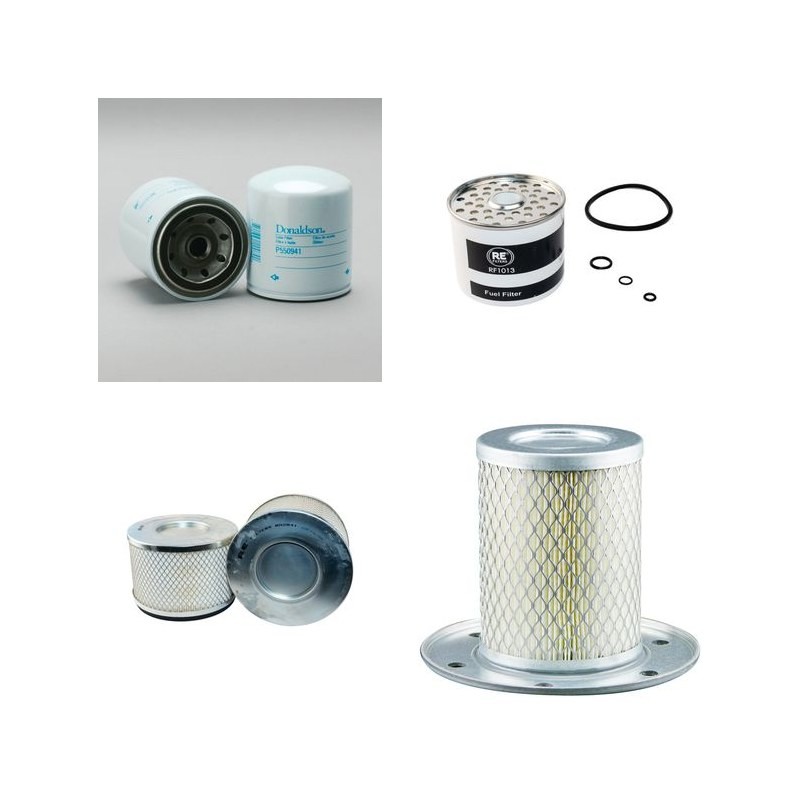 Filter kit suitable for CAT V130 with Perkins 4.236 Engine Air Oil Fuel Filters