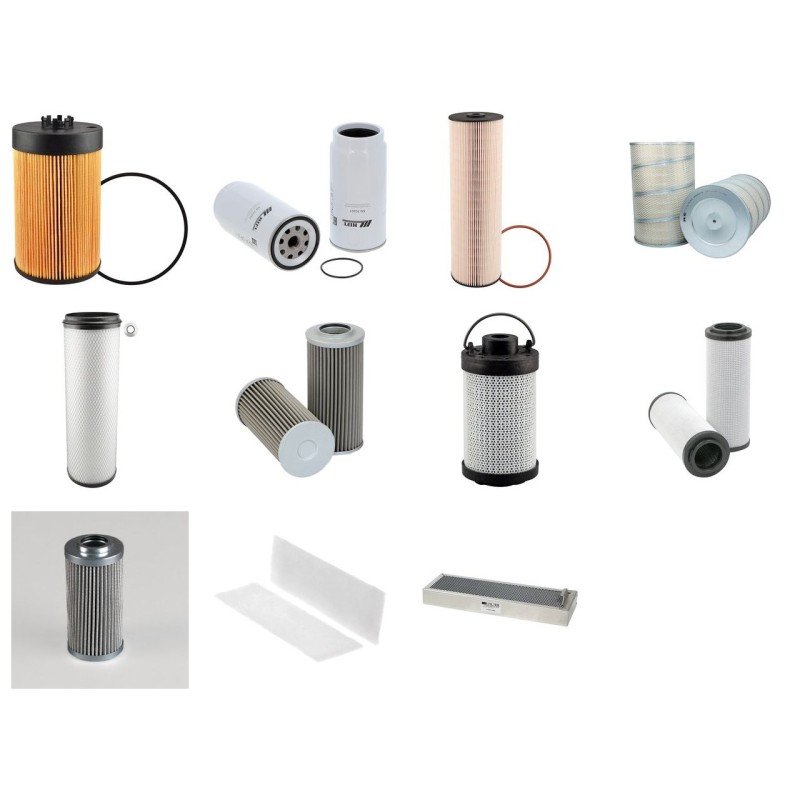 KRONE BIG X 700 Filter Service Kit w/MAN V8 D2868 Eng.