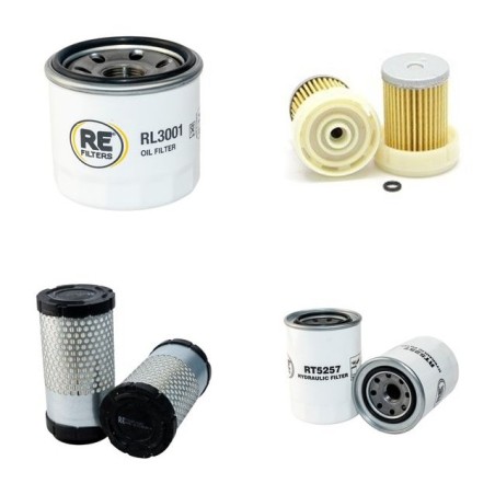 Filter Kit for Kubota B 1610 HST with Kubota D 722 Engine