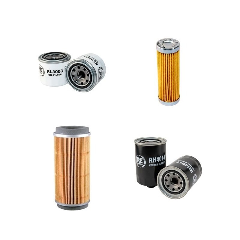 Filter Kit for Kubota B 1700HST-D with Kubota D 905-D10 Engine Serial No -72572