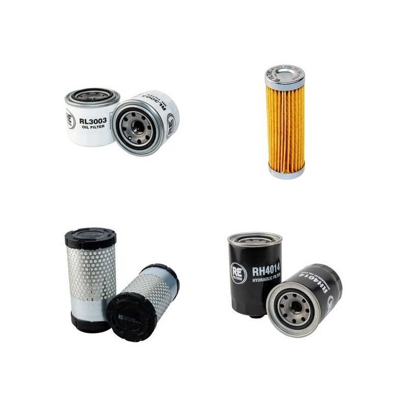 Filter Kit for Kubota B 1700 D HST with Kubota D905-D10 Engine