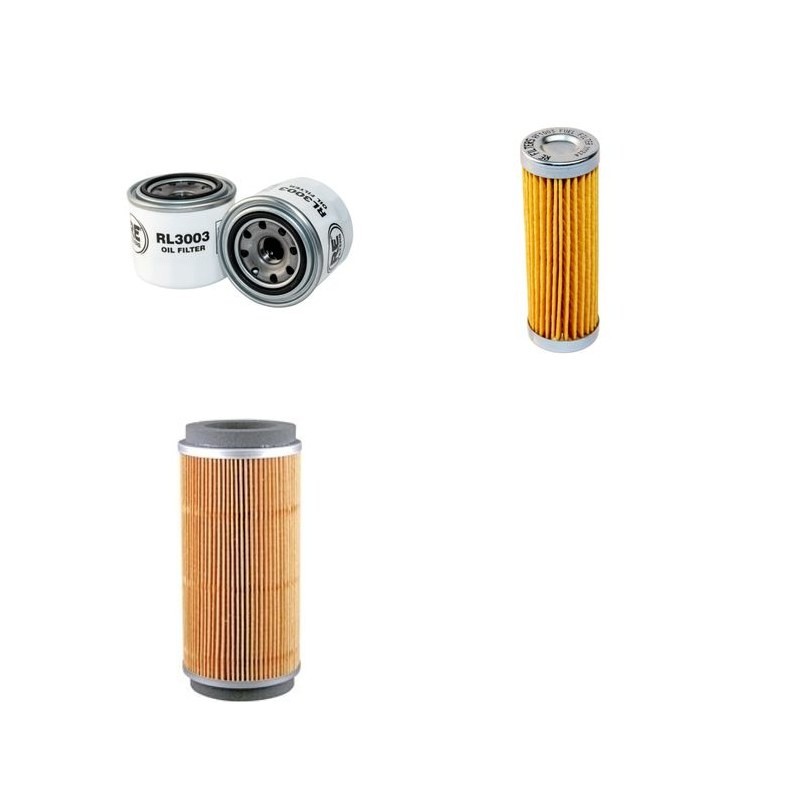 Filter Kit for Kubota B 2100 DT Air Oil, Fuel Filters
