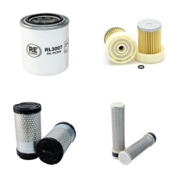 KUBOTA B3200HSD Filter Service Kit Air Oil Fuel Filters
