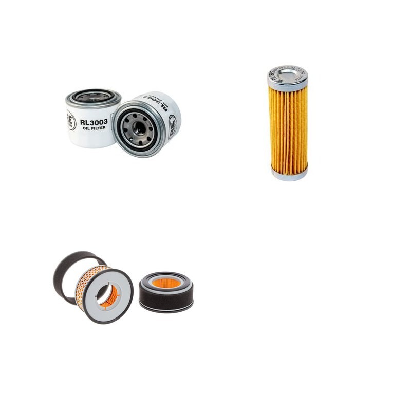 Filter Kit for Kubota B 6000 with Kubota ZL 600 Engine SN Air-Round