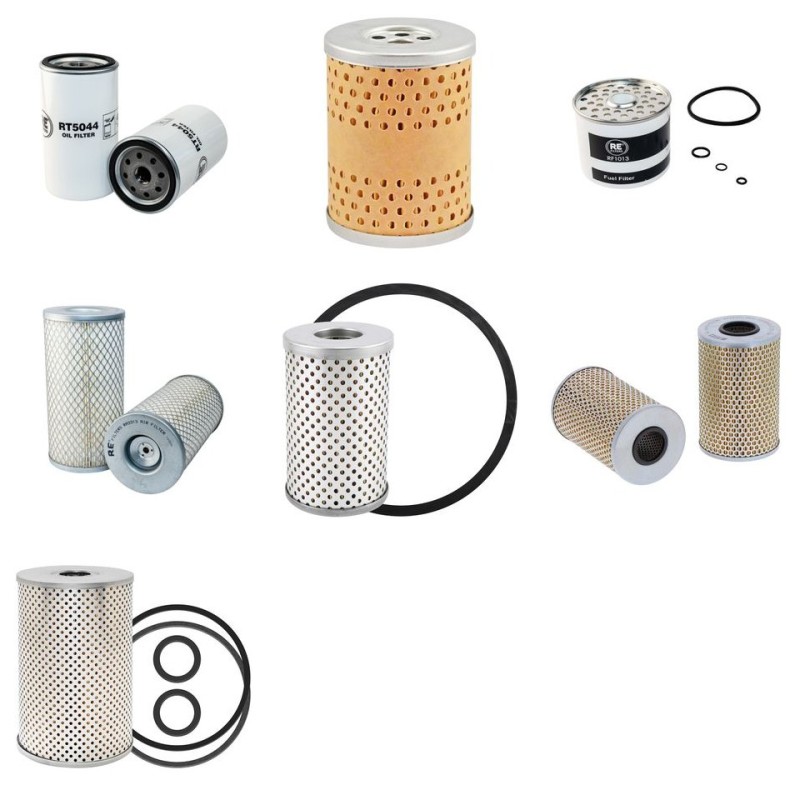 Filter kit suitable for CAT V40B with Perkins Engine Serial No 52/57W1-