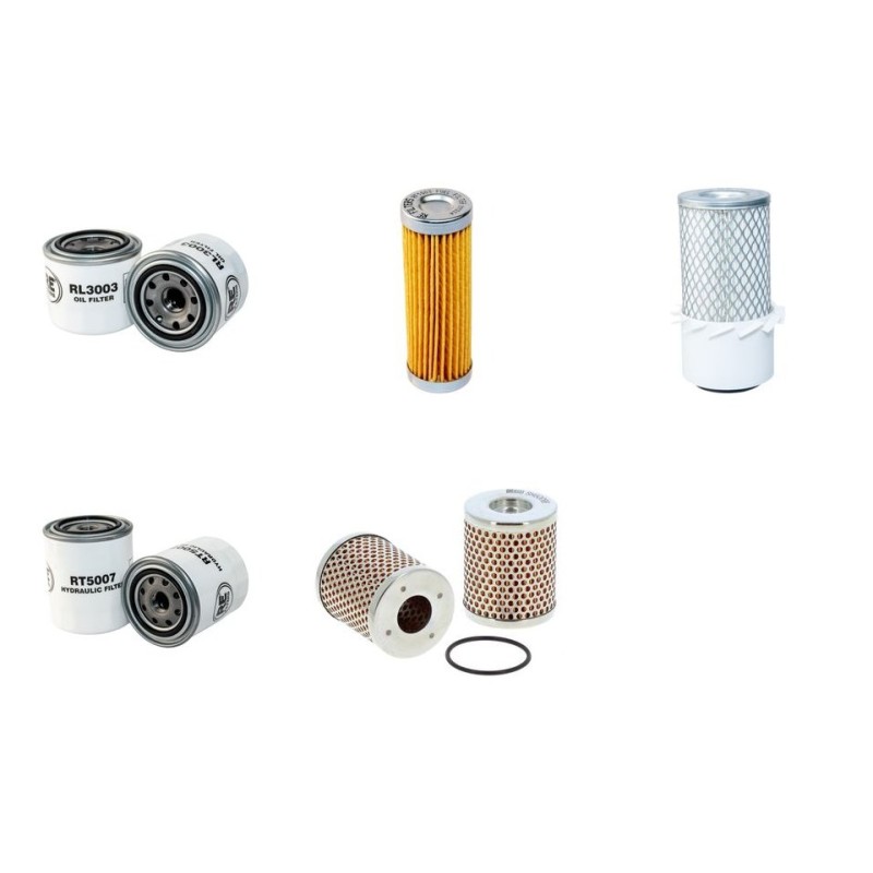 Filter Kit for Kubota B 7200 HST-D with Kubota D 950 Engine