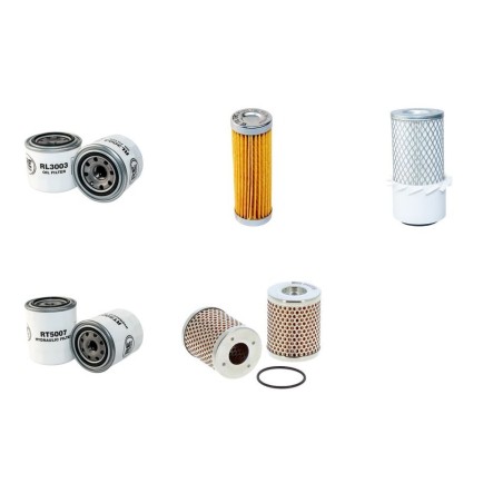 KUBOTA B 7200 HST-D Filter Service Kit w/Kubota D 950 Eng.