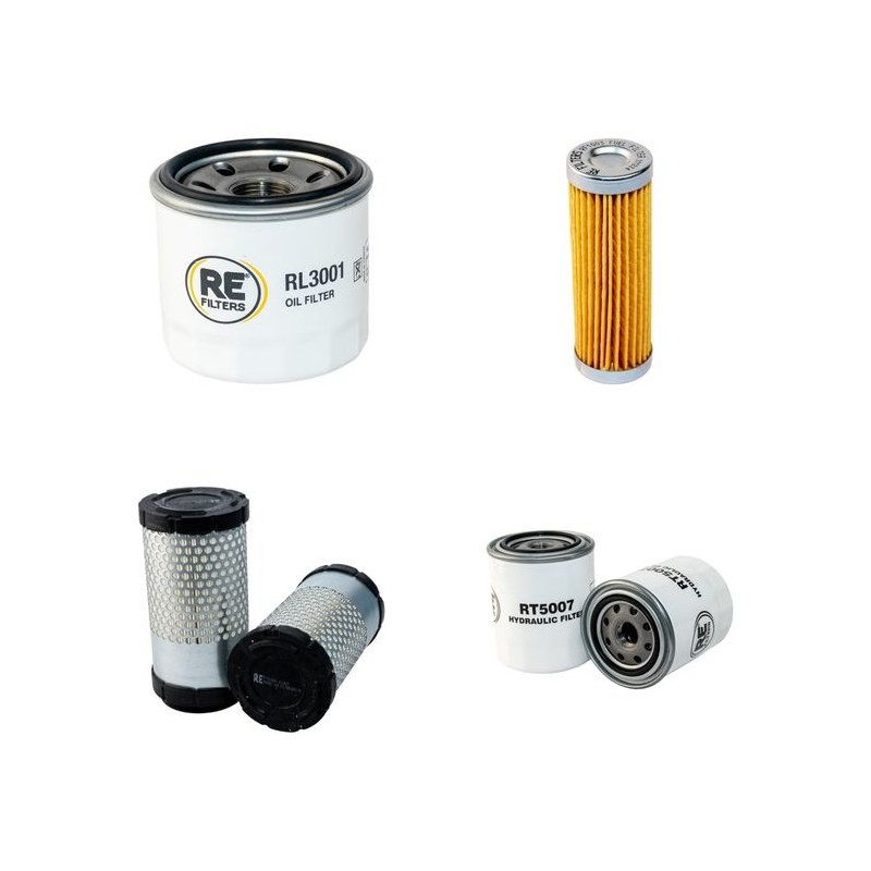Filter Kit for Kubota B 7300 HSD with Kubota D 722-10Sp Engine