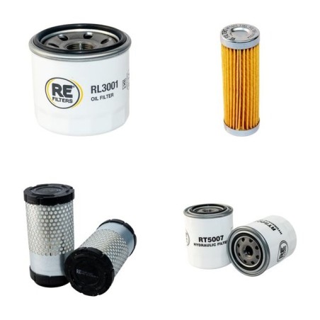 Filter Kit for Kubota B 7300 HSD with Kubota D 722-10Sp Engine