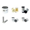 Filter Kit for Kubota B 7400 HSD with Kubota D 722 Engine