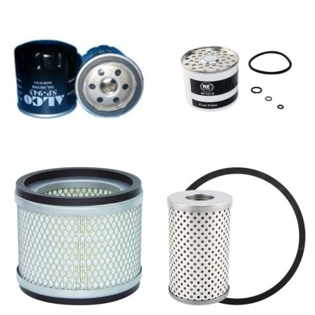 Filter kit suitable for CAT V40C with PEUGEOT Engine