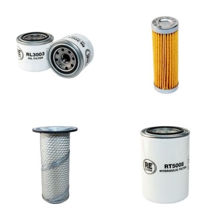 KUBOTA B 9200 HST-D Filter Service Kit w/Kubota V 1200A Eng.