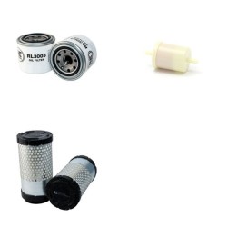 Kubota F2560 Filter Service Kit Air Oil Fuel Filters SN