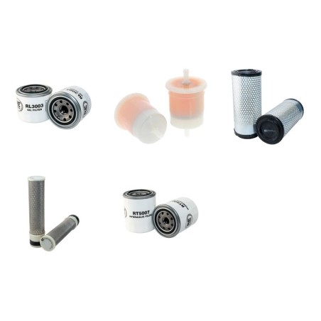 KUBOTA F2880 Filter Service Kit w Kubota D 1105E2FM2 Eng