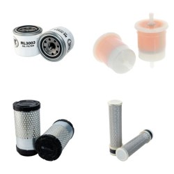 KUBOTA F2880 Filter Service Kit w/Kubota D 1105E2FM2 Eng.