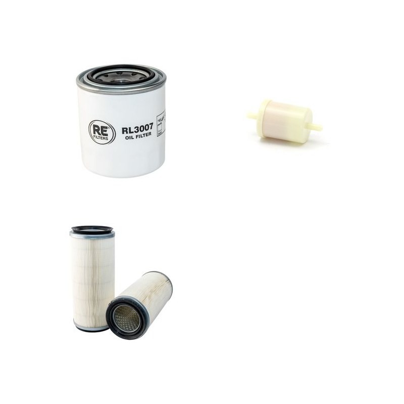 Filter Kit for Kubota F 3060 Air, Oil, Fuel Filters Serial No 54456