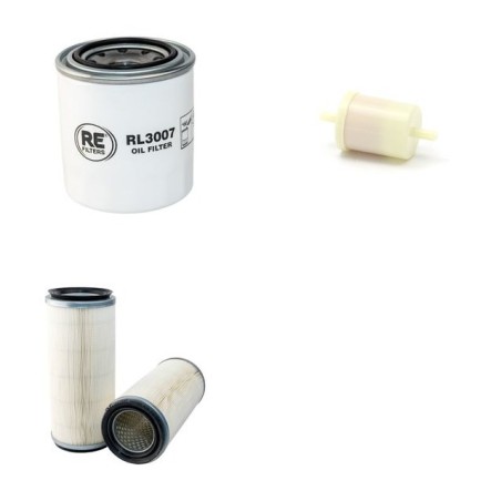 Filter Kit for Kubota F 3060 Air, Oil, Fuel Filters Serial No 54456
