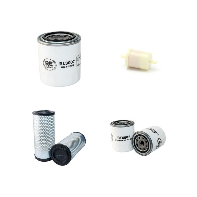Filter Kit for Kubota F 3060 Serial No -54457