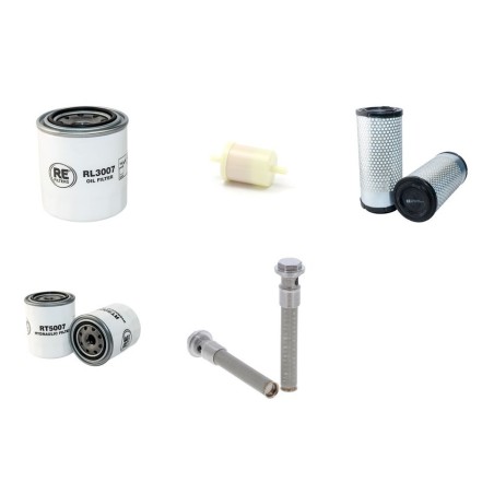 KUBOTA F 3060-R Filter Service Kit w/Kubota V 1305FM Eng. SN  10988-