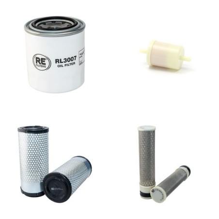 Kubota F3560 Filter Service Kit Air, Oil, Fuel Filters
