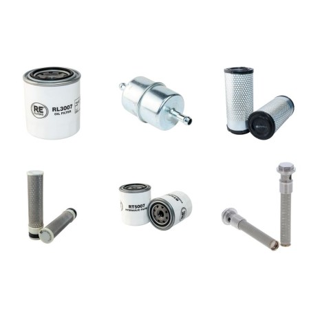 Filter Kit for Kubota F 3680 with Kubota V 1505E2FM3 Engine