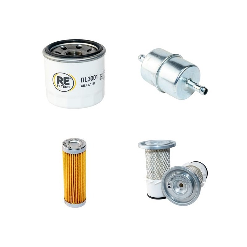 KUBOTA G2 Filter Service Kit w/DIESEL ENGINE Eng.  Air, Oil, Fuel Filters