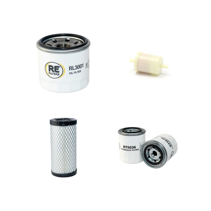 KUBOTA G 23 Filter Service Kit w/Kubota D902 Eng.
