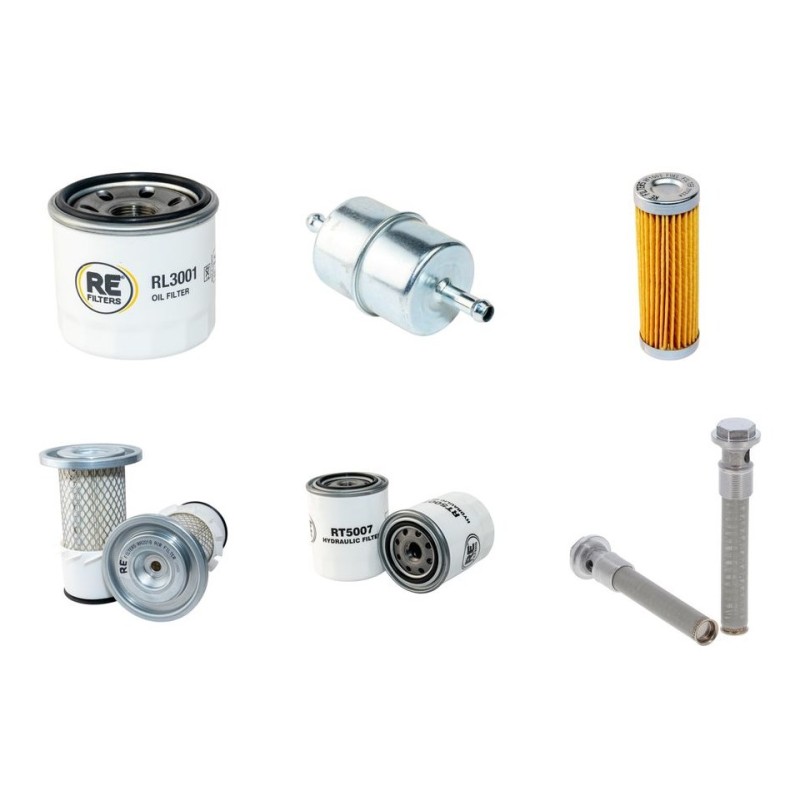 KUBOTA G 5200H Filter Service Kit w/Kubota D600 Eng.