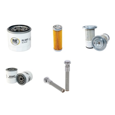 KUBOTA G 6200H Filter Service Kit w/Kubota D640 Eng.