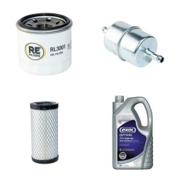 Filter Kit for Kubota GR 1600-II Engine Filter & Lubricant Service Kit