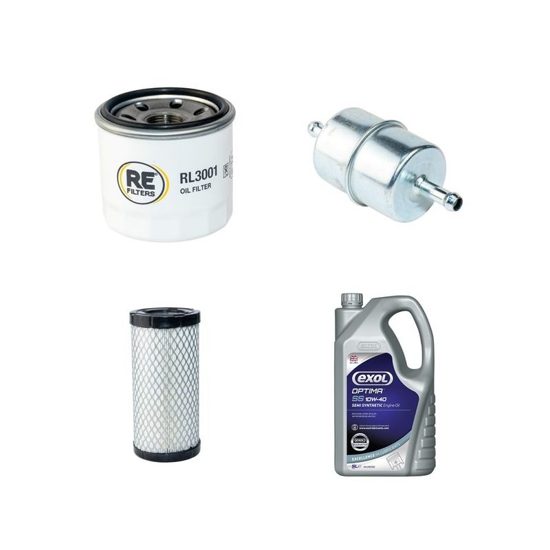 KUBOTA GR1600-II Engine Filter & Lubricant Service Kit