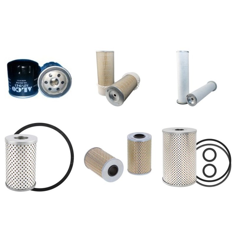 Filter kit suitable for CAT V60B with Perkins Engine
