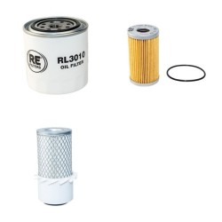 Kubota L235 DT, L235 F Filter Service Kit Air, Oil, Fuel Filters