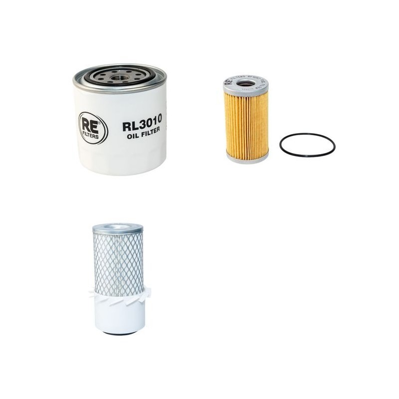 Kubota L235 DT, L235 F Filter Service Kit Air, Oil, Fuel Filters