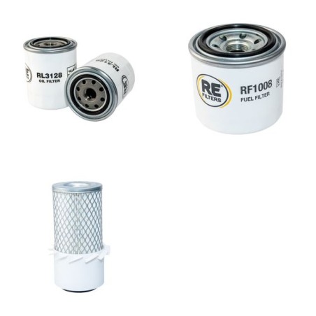 Filter Kit for Kubota L 245 with Kubota Dh 1101A Engine