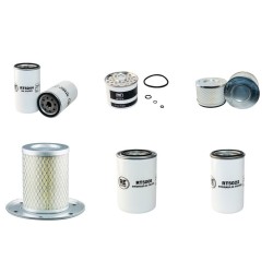 Filter service kit suitable for CAT V60 D w/ Perkins 42032