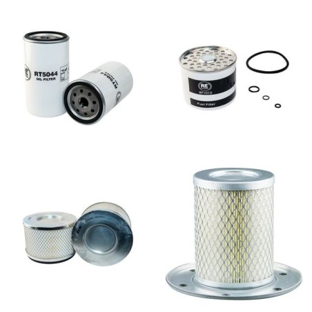 Filter kit suitable for CAT V60D with Perkins 4.2032 Engine Air Oil Fuel Filters