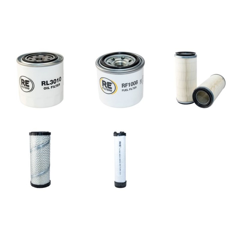 KUBOTA L 2500 DT Filter Service Kit w/Kubota D 1403Ae Eng.