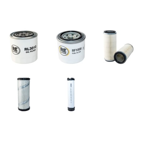 Filter Kit for Kubota L 2500 DT with Kubota D 1403Ae Engine