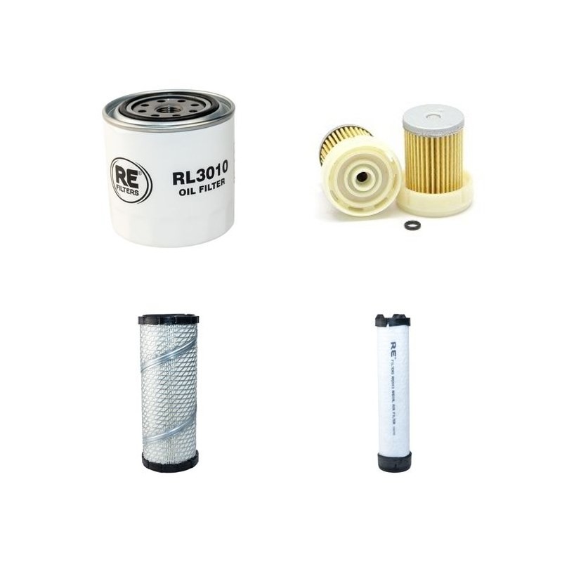 KUBOTA L 2800 DT/F Filter Service Kit w/Kubota D 1403ME2A Eng.  Air, Oil, Fuel Filters
