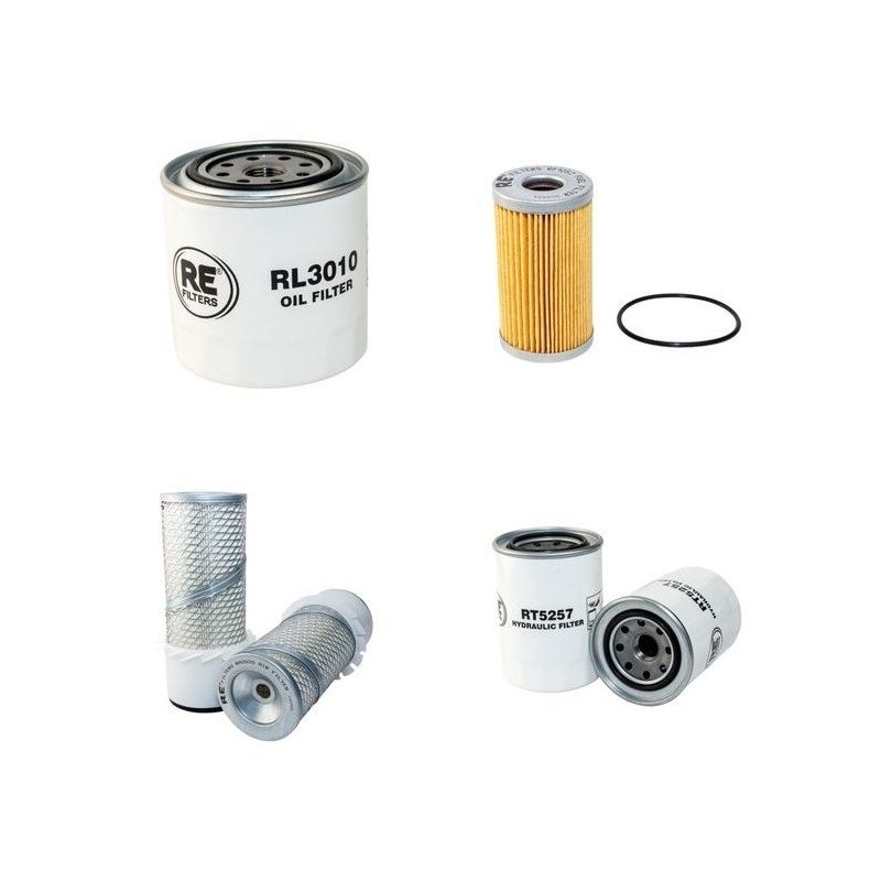 Filter Kit for Kubota L 2850 F with Kubota V1702-DI-A Engine SN Single Air