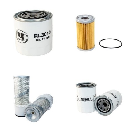Filter Kit for Kubota L 2850 F with Kubota V1702-DI-A Engine SN Single Air