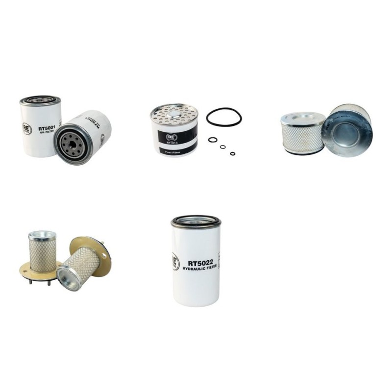 CAT V 80 E Filter Service Kit w/Perkins 4.236 Eng.