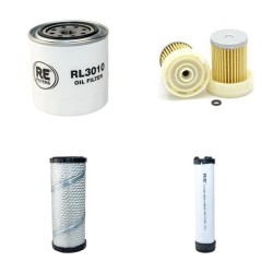 Kubota L3200 Tractor Filter Service Kit - Air, Oil, Fuel