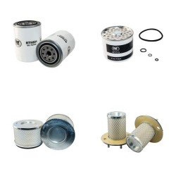 Filter kit suitable for CAT V80E with Perkins 4.236 Engine Air Oil Fuel Filters